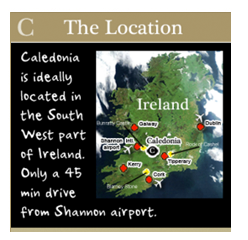 The Location - Caledonia House Ireland